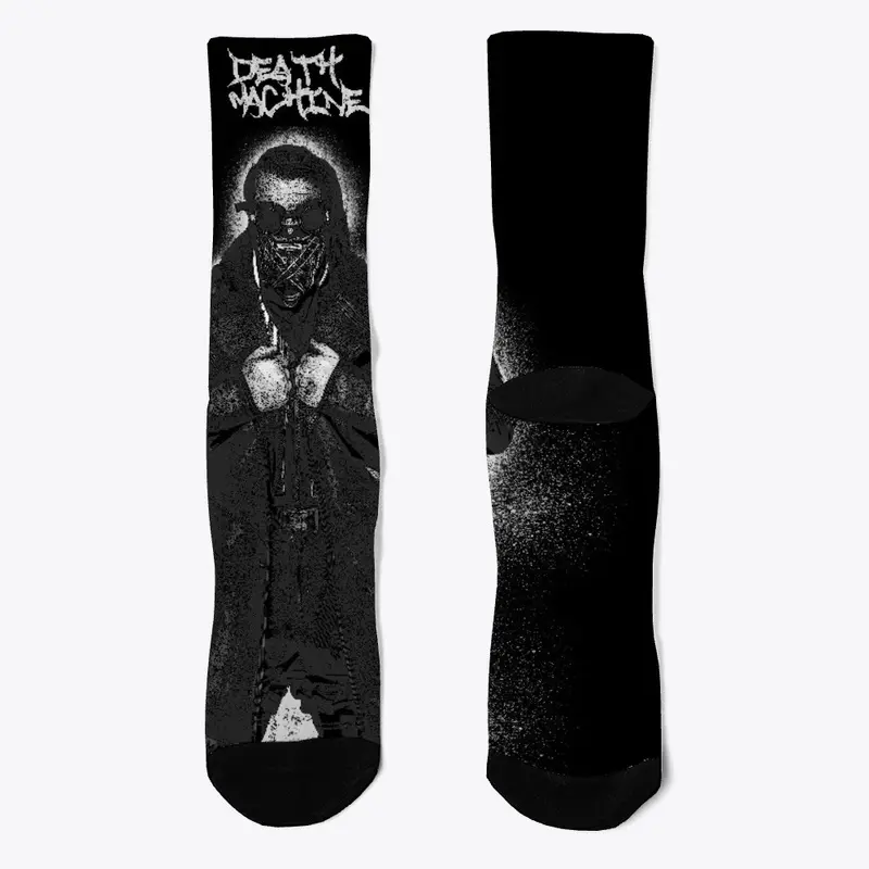 Death Machine - Spray Paint Socks