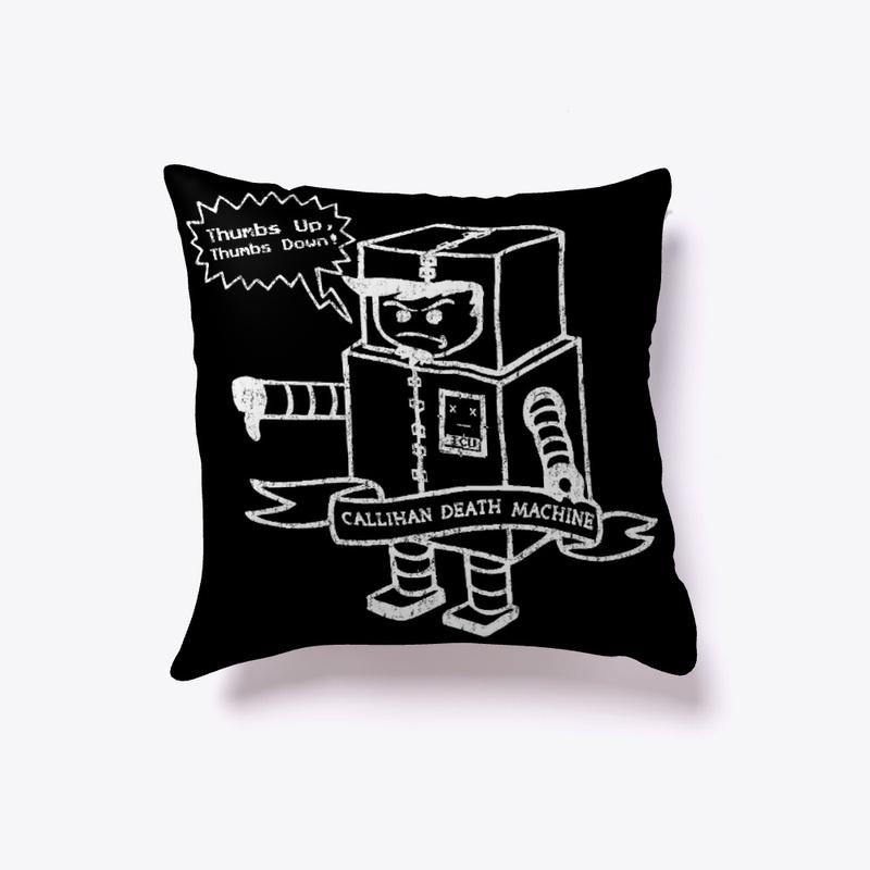 Death Machine Robot - Pillow