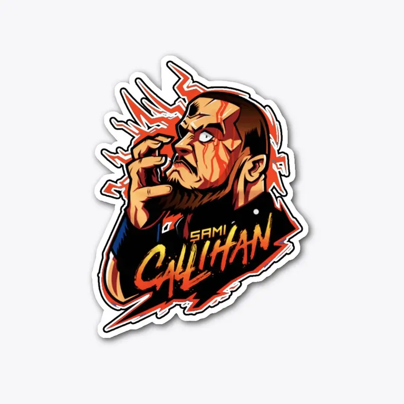 Callihan StreetFighter - Sticker